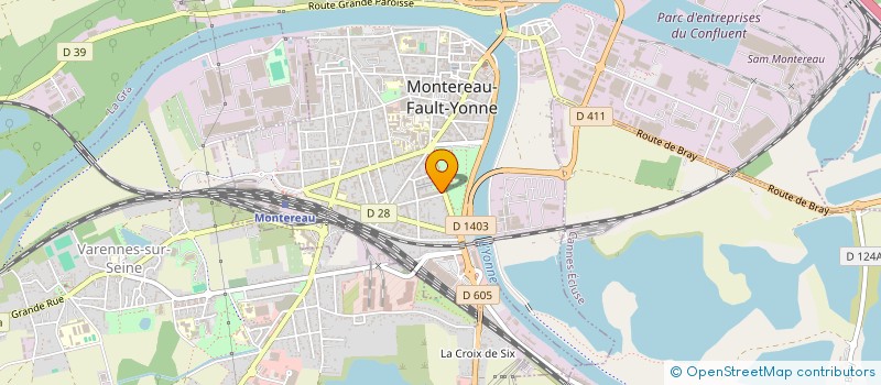 localisation de l'entreprise BLEU CITRON  MONTEREAU-FAULT-YONNE