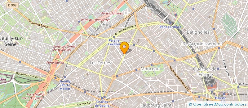 localisation de l'entreprise BLEU CITRON à PARIS