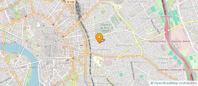 localisation de l'entreprise BLEU CITRON PRODUCTIONS à TOULOUSE