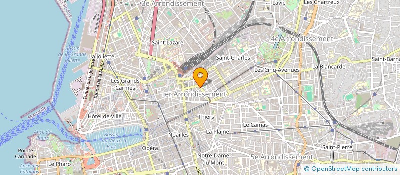 localisation de l'entreprise BLEU CLAIR à MARSEILLE