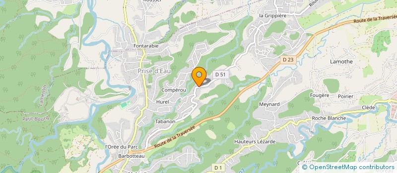 localisation de l'entreprise BLEU DE CORSE à PETIT-BOURG