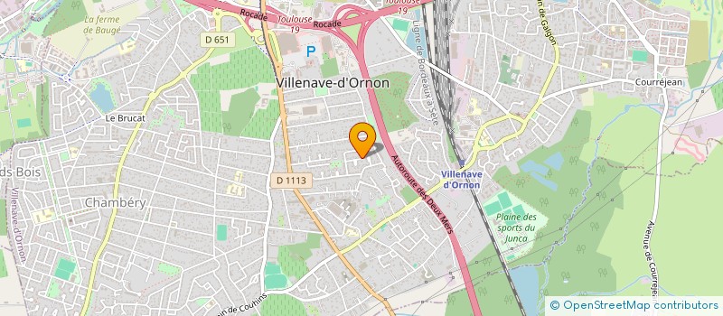 localisation de l'entreprise BLEU DE NOUS  VILLENAVE-D'ORNON