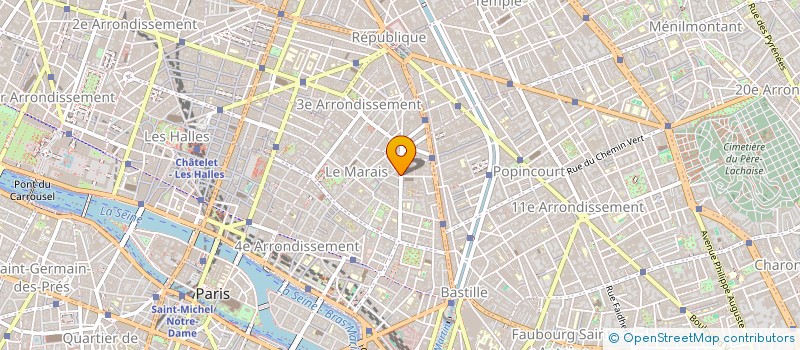 localisation de l'entreprise BLEU DENIM STUDIO  PARIS