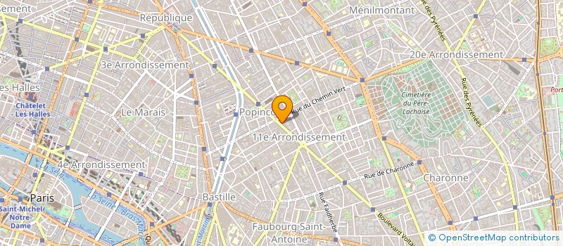 localisation de l'entreprise BLEU DESERT  PARIS