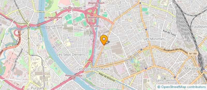 localisation de l'entreprise BLEU ELECTRIQUE EDITIONS à TOULOUSE