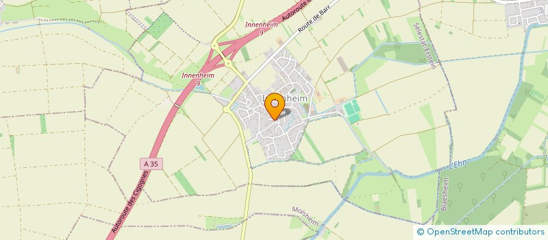 localisation de l'entreprise BLEU ET PLUS  INNENHEIM