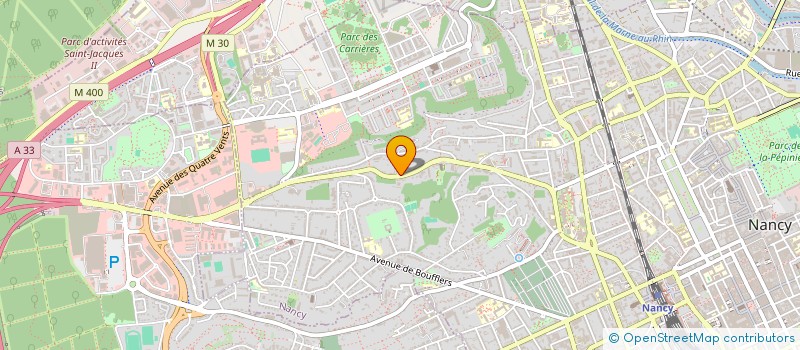 localisation de l'entreprise BLEU ETINCELLE  NANCY