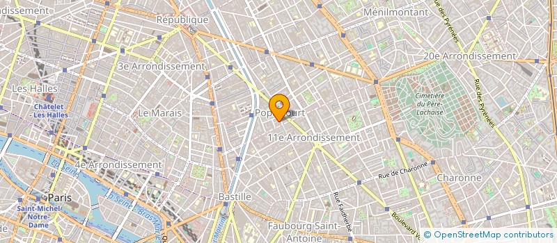 localisation de l'entreprise BLEU FILMS  PARIS