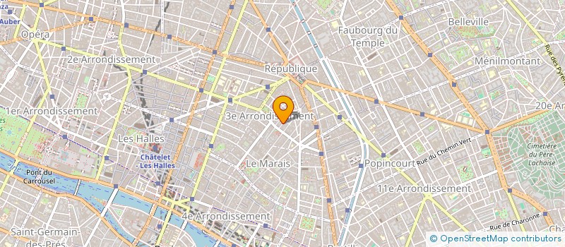 localisation de l'entreprise BLEU GRANIT  PARIS