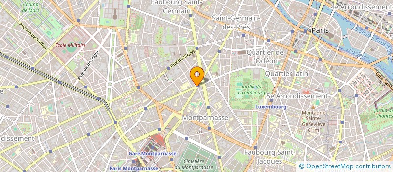 localisation de l'entreprise BLEU HORIZON  PARIS