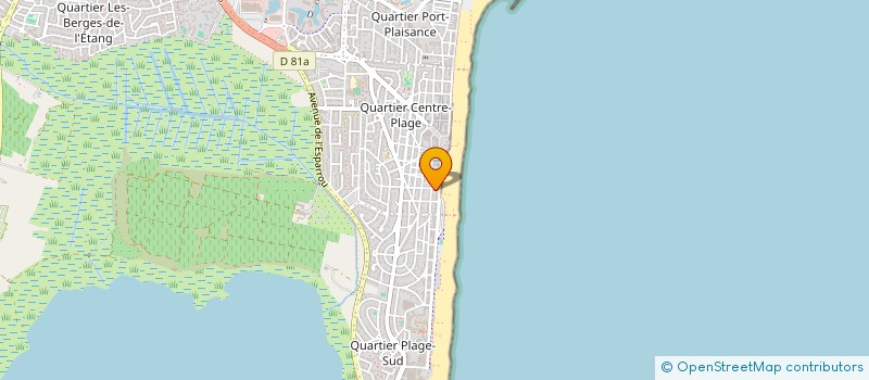 localisation de l'entreprise BLEU HORIZON  CANET-EN-ROUSSILLON