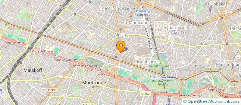 localisation de l'entreprise BLEU INDIGO ART ET PATRIMOINE  PARIS