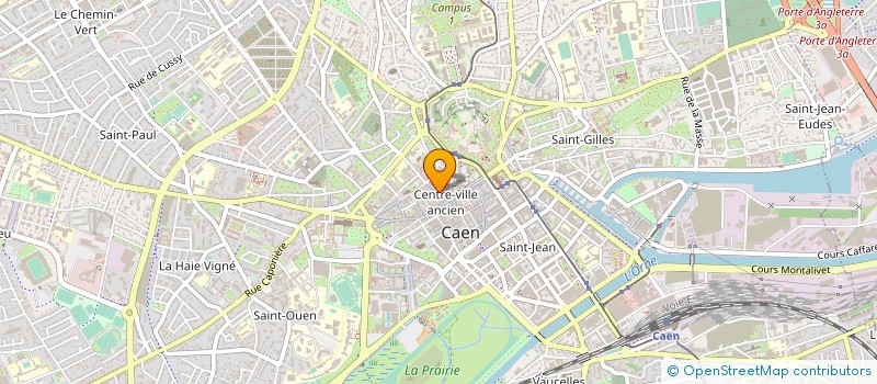 localisation de l'entreprise BLEU JOLIE à CAEN