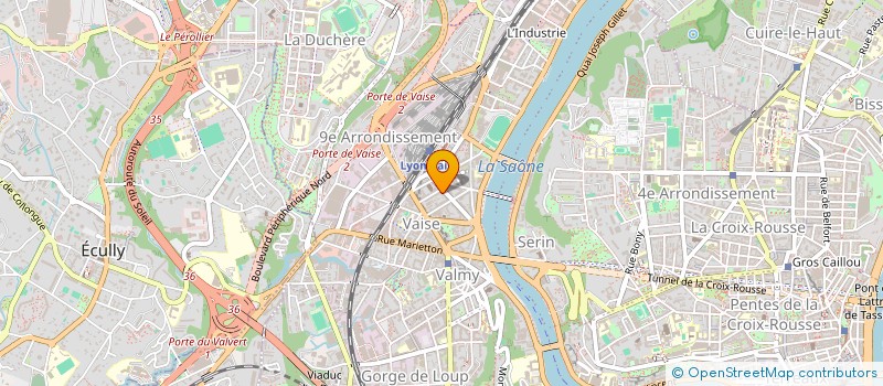 localisation de l'entreprise BLEU LOISIRS  LYON