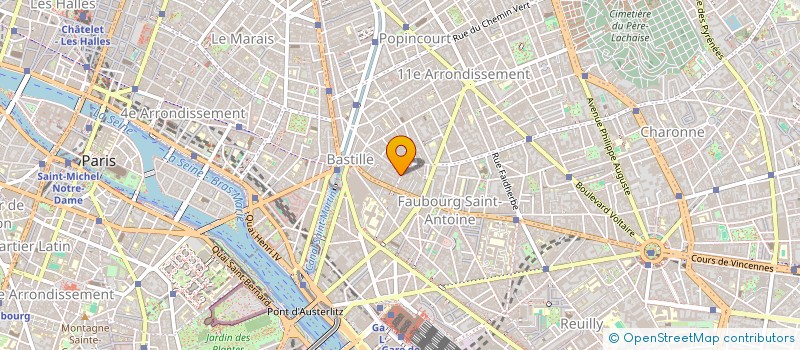 localisation de l'entreprise BLEU MARIN DIFFUSION  PARIS