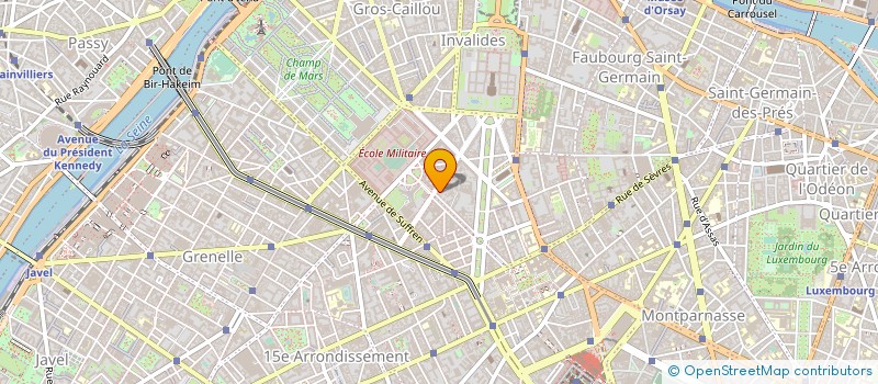 localisation de l'entreprise BLEU MARINE  PARIS