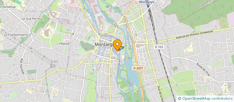 localisation de l'entreprise BLEU MARINE à MONTARGIS