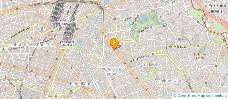 localisation de l'entreprise BLEU MARINE  PARIS