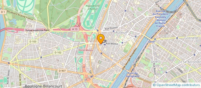 localisation de l'entreprise BLEU MARINE CONSEIL  PARIS