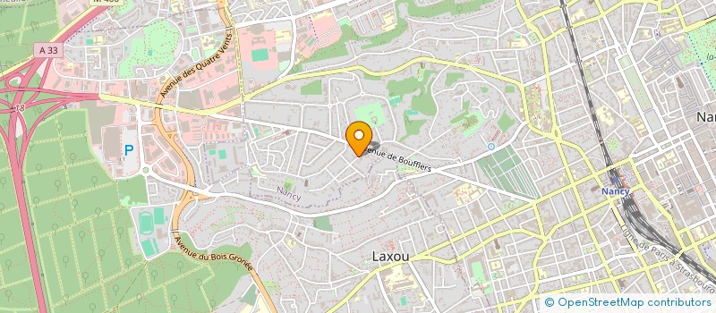 localisation de l'entreprise BLEU MER  NANCY