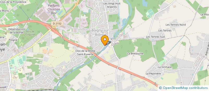 localisation de l'entreprise BLEU PASTEL INVEST à BOIGNY-SUR-BIONNE