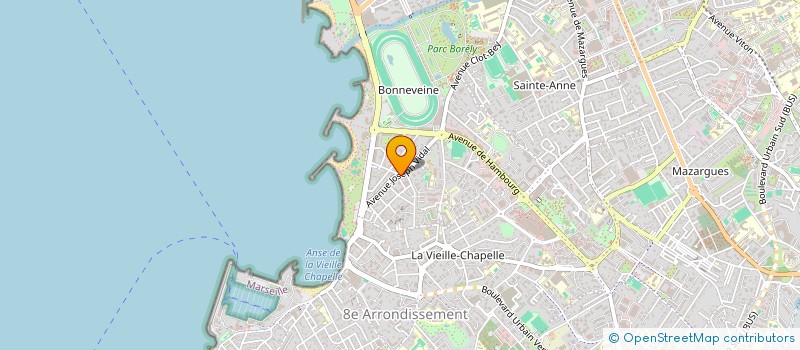 localisation de l'entreprise BLEU PELOUSE à MARSEILLE