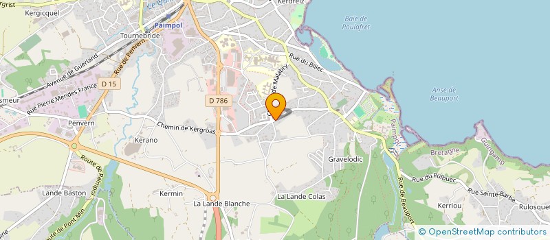 localisation de l'entreprise BLEU ROI à PAIMPOL