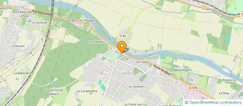 localisation de l'entreprise BLEU T à VERETZ