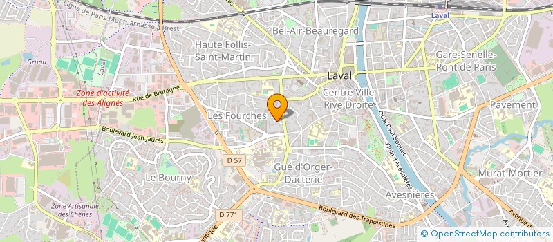 localisation de l'entreprise BLEU V & CO à GRASSE