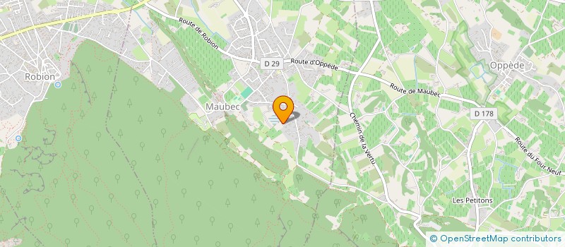 localisation de l'entreprise BLEUBERGER  MAUBEC