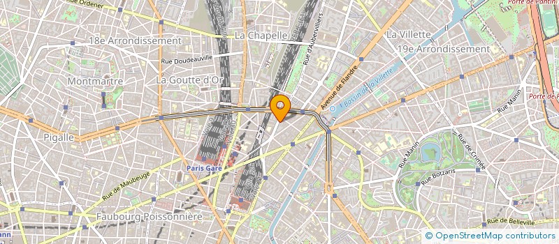 localisation de l'entreprise BLEUCANARI à PARIS