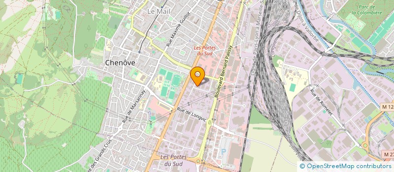 localisation de l'entreprise BLEUE  OSTHEIM