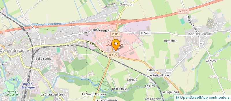 localisation de l'entreprise BLEUENN  DOL-DE-BRETAGNE