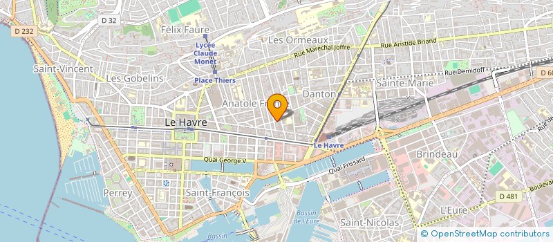 localisation de l'entreprise BLEUET  GAINNEVILLE