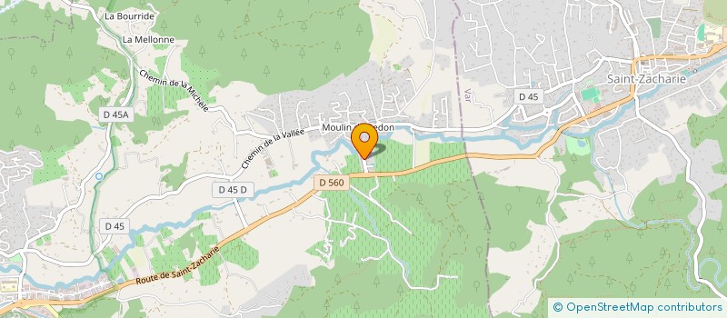 localisation de l'entreprise BLEUET CYCLES  AURIOL