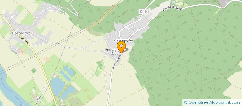 localisation de l'entreprise BLEUEXPERTISE  NOTRE-DAME-DE-L'ISLE