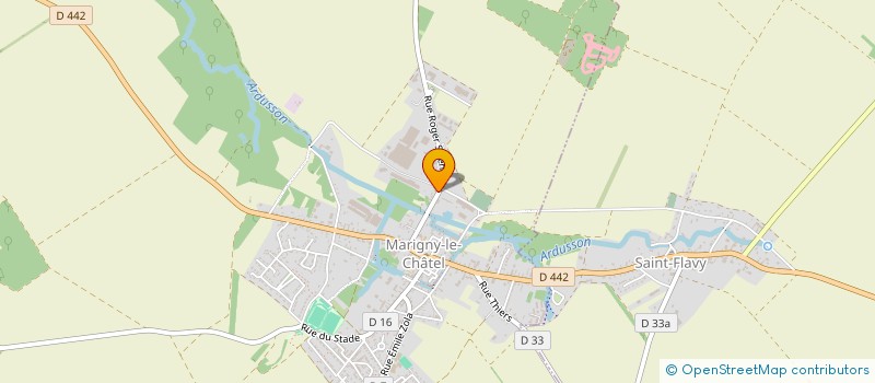 localisation de l'entreprise BLEUINE  MARIGNY-LE-CHATEL