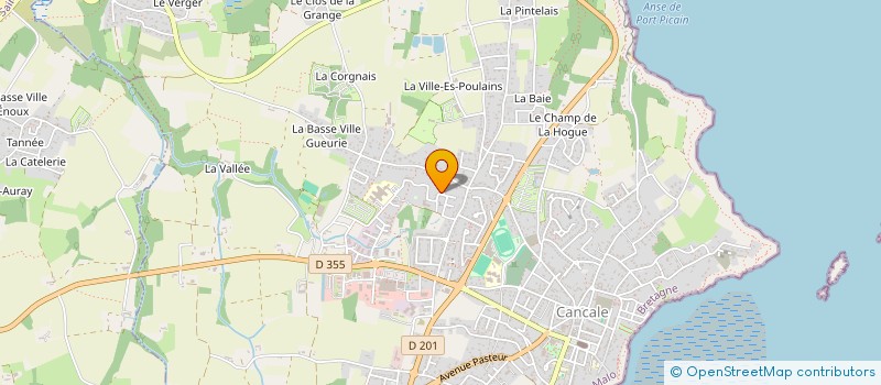 localisation de l'entreprise BLEUNIA'N FIT  CANCALE