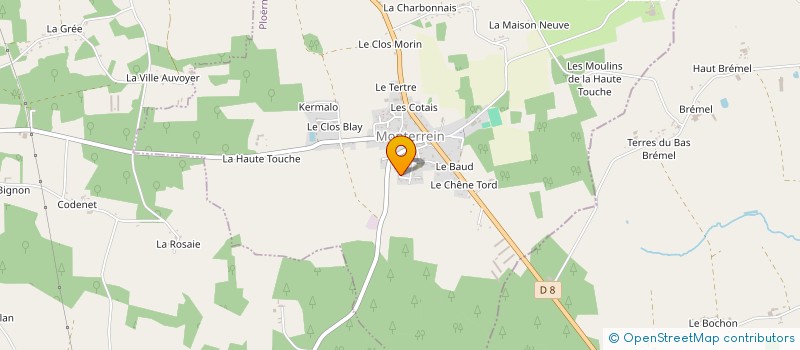 localisation de l'entreprise BLEUNIAN  PLOERMEL