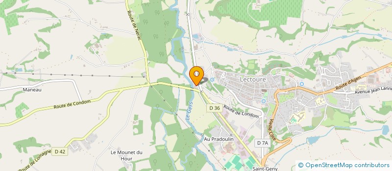 localisation de l'entreprise BLEUS DE PASTEL DE LECTOURE  LECTOURE