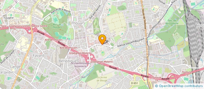 localisation de l'entreprise BLEVINS FRANKS FRANCE à VILLENAVE-D'ORNON