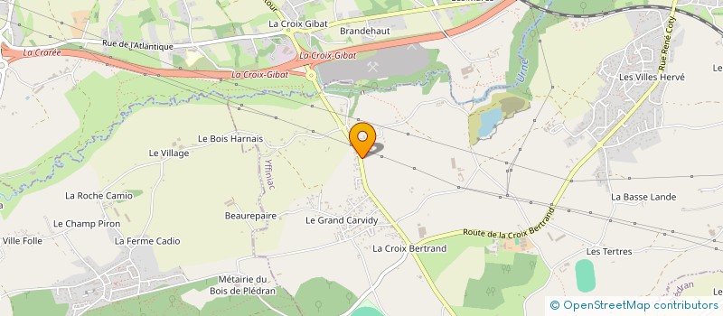 localisation de l'entreprise BLEVINVEST  YFFINIAC