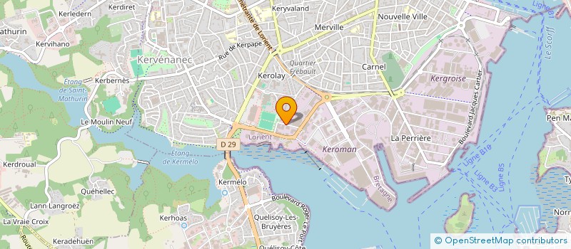 localisation de l'entreprise BLEW STOUB à LORIENT