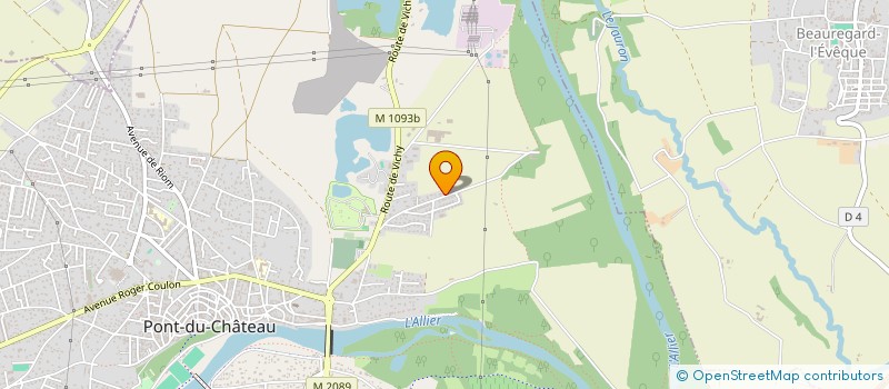 localisation de l'entreprise BLEYER  PONT-DU-CHATEAU