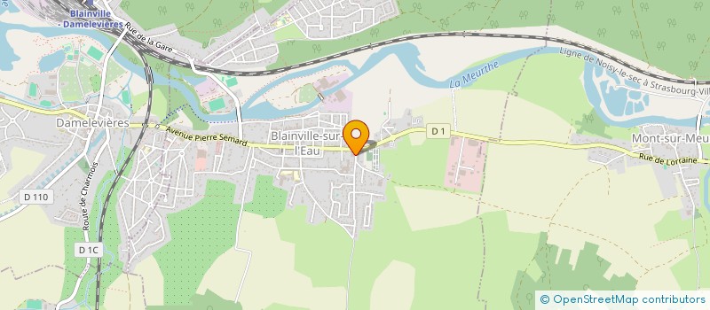 localisation de l'entreprise BLEYNIE  BLAINVILLE-SUR-L'EAU