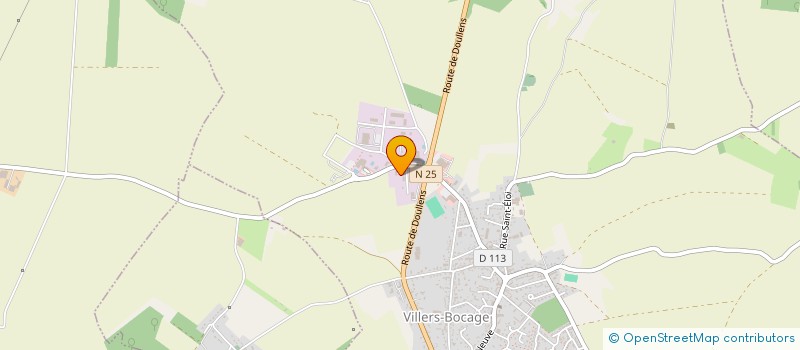 localisation de l'entreprise BLF  VILLERS-BOCAGE