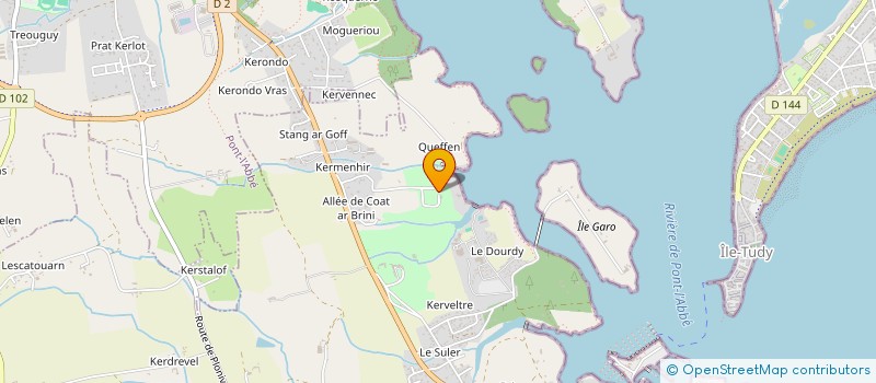 localisation de l'entreprise BLF  LOCTUDY