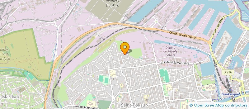 localisation de l'entreprise BLF IMMOBILIER à DUNKERQUE