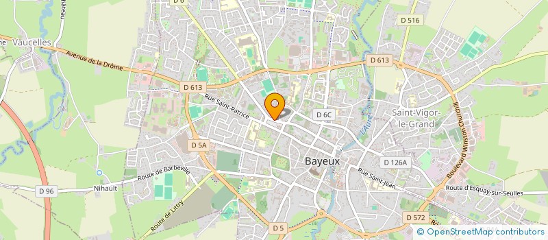 localisation de l'entreprise BLF NOTAIRES  BAYEUX
