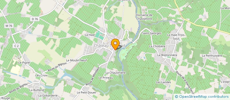 localisation de l'entreprise BLFI  SAINT-FIACRE-SUR-MAINE